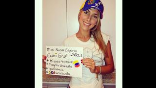 Reinas de belleza piden paz en Venezuela [FOTOS]