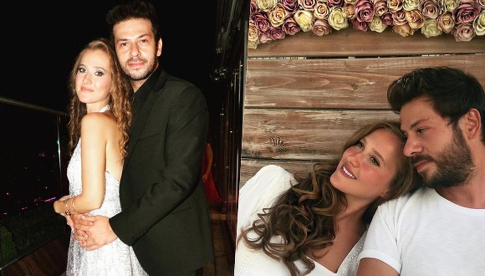 Los actores de la exitosa telenovela turca "Hercai: amor y venganza", Tansu Taşanlar (Azat) y Oya Unustası (Gönül), se casaron el pasado fin de semana en Turquía. (Foto: Instagram Ahmet Tansu Taşanlar)