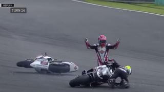 MotoGP: No creerás lo que le pasó a este piloto [VIDEO]
