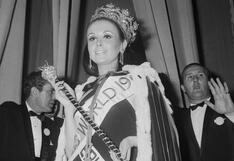 Madeleine Hartog-Bell en el Miss Mundo 1967