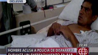 Denuncian que policía baleó 3 veces a rival tras pelea en SJL