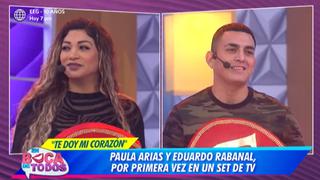 Paula Arias y Eduardo Rabanal aparecen en TV y futbolista hace confesión: “Extraño los besos y caricias” | VIDEO