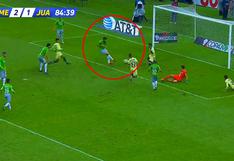 América vs. Juárez: el gol de Leandro Carrijo para el 2-2 que silenció el Azteca | VIDEO