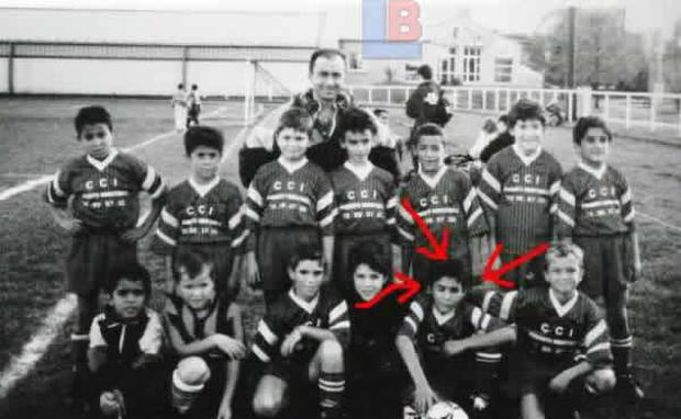 Los primeros pasos de Karim Benzema en el fútbol.