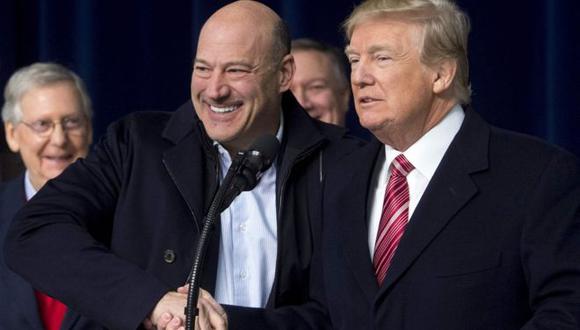 Gary Cohn renunció a su cargo de director del Consejo Económico Nacional. (Foto: AFP)