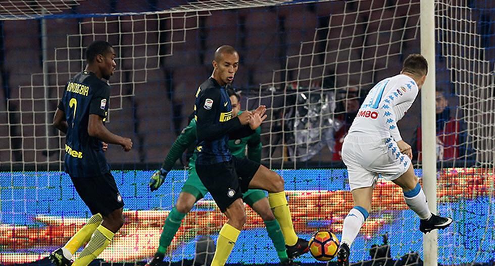 Napoli vs Inter se enfrentan EN VIVO y EN DIRECTO este viernes 2 de diciembre a las 2:45 pm desde el Stadio San Paolo, por la fecha 15 de la Serie A de Italia. (Foto: Getty Images)