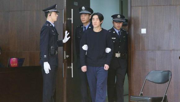 Hijo de Jackie Chan fue condenado a seis meses de cárcel