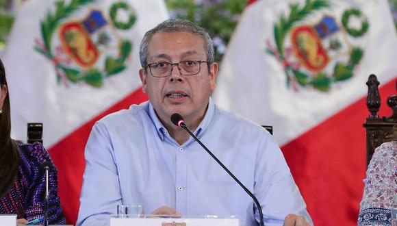 “Yo tengo absoluta confianza y agradecimiento. Estoy satisfecho y orgulloso del Consejo de Ministros”, dijo Pedro Angulo.  Foto: archivo PCM