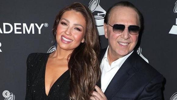 Thalía y Tommy Mottola mantienen una sólida relación tras casarse en el 2000. (Foto: Instagram)