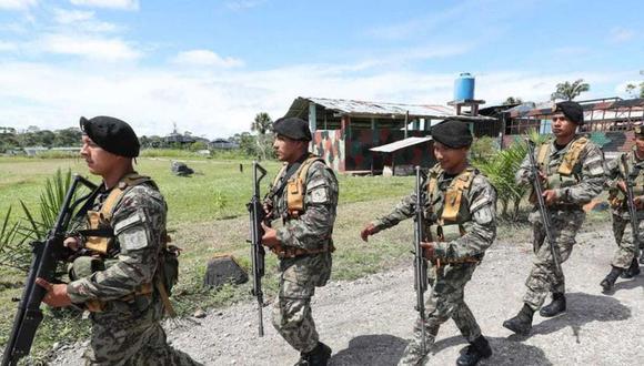 La actuación de las Fuerzas Armadas constituye una tarea de apoyo a la misión de la Policía y no releva la activa participación de esta. (Foto: Andina)
