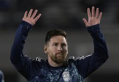 Messi pide aliento para enfrentar a Perú: “Nos vemos el jueves” 