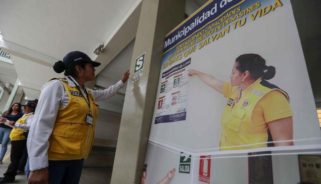 La Municipalidad de Lima detalló que hizo, desde enero último, una evaluación de la situación estructural en 56 colegios públicos del Cercado de Lima de un total de 81.