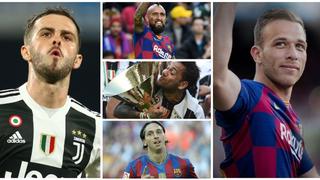 Pjanic y Arthur se sumarán a la lista: los jugadores que han vestido las camisetas de Barcelona y Juventus | FOTOS