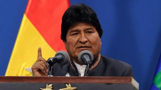 Evo Morales denuncia un intento de “golpe de Estado” de grupos “violentos” 