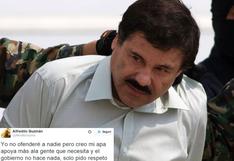 Joaquín El Chapo Guzmán: otro de sus hijos se pronuncia