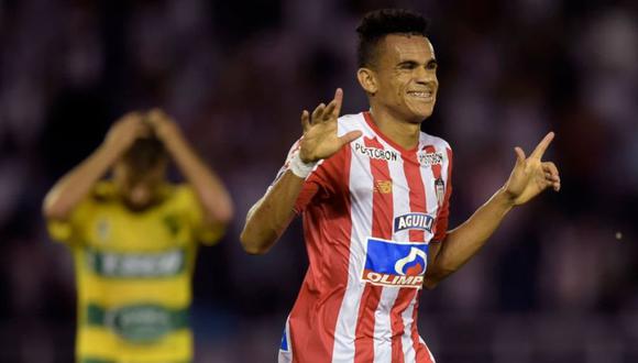 Junior derrotó 2-0 en condición de local frente a Defensa y Justicia por el duelo de ida de la Copa Sudamericana. El encuentro se llevó a cabo en el Estadio Metropolitano de Barranquilla (Foto: ESPN)