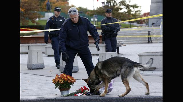 Canadá amaneció rodeado de policías un día después del tiroteo - 11