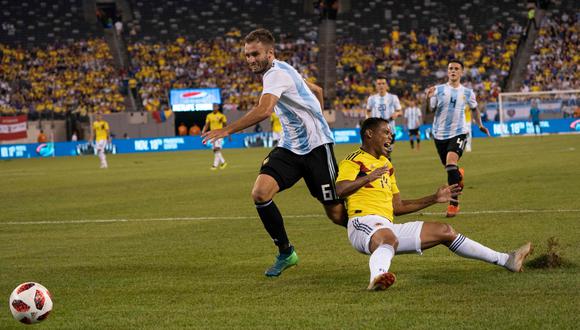 Argentina vs. Colombia: resultado, resumen y video del partido amistoso en Nueva Jersey. (Foto: AFP)
