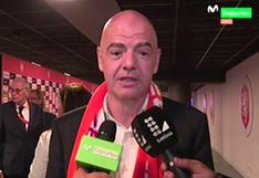 Perú vs Holanda: presidente de la FIFA habló de la hinchada 'Blanquirroja' en Amsterdam