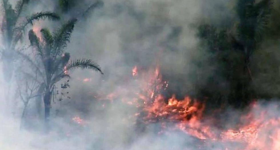 Dos personas han fallecido v&iacute;ctimas de un incendio que ya quem&oacute; m&aacute;s de 1.000 hect&aacute;reas en el municipio de Querocoto. (Foto: Andina)