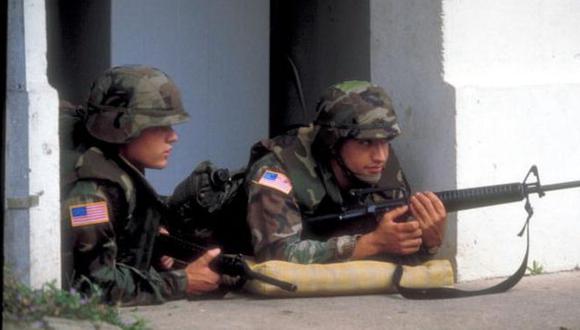 En 1989 el ejército de Estados Unidos invadió Panamá para capturar al general Manuel Antonio Noriega. (Getty Images vía BBC)