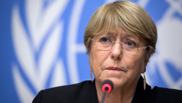 Michelle Bachelet, expresidenta de Chile y actual Alta Comisionada de Derechos Humanos de la ONU. (Foto: AFP)