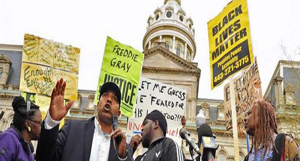 Más disturbios en Baltimore por muerte de joven. (Foto:eltiempolatino.com)