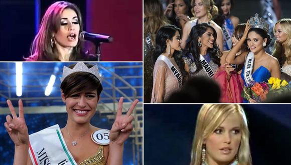 Miss Universo: 7 meteduras de pata en concursos de belleza