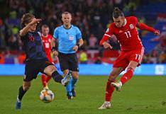 Problemas para el Real Madrid: Modric y Bale lesionados tras el Croacia vs. Gales disputado en Cardiff