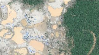 Antes y después: así avanza la minería ilegal en Madre de Dios