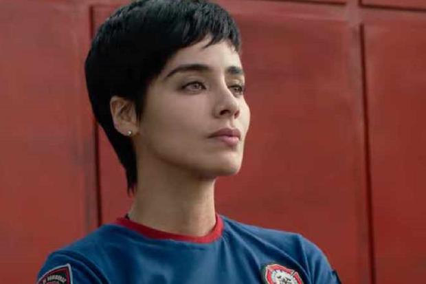 Esmeralda Pimentel como Olivia en "donde hubo fuego" (Foto: Netflix)