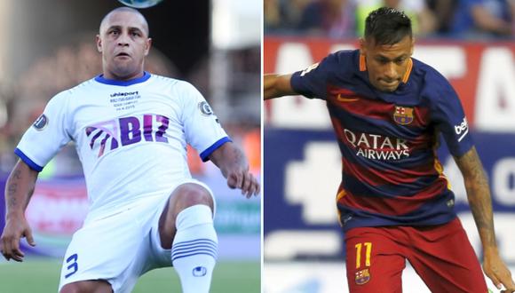 Para Roberto Carlos, Neymar es mejor que Messi y Cristiano