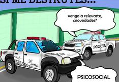 Huaycán: Policía envía mensaje tras psicosocial tráfico órganos