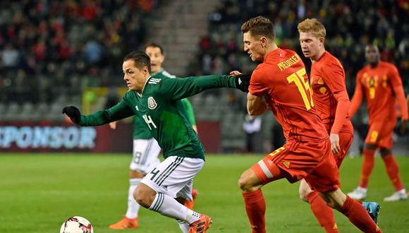México vs. Bélgica EN VIVO: chocan en Bruselas. (Foto: Agencias)