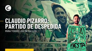 Claudio Pizarro: Mira todos los detalles para ver el partido de despedida del ‘Bombardero de los Andes’