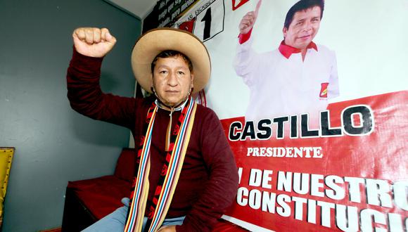 Guido Bellido congresista electo por Cusco. (Foto: Juan Sequeiros / Archivo)