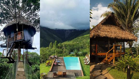 Conoce los hoteles donde podrás disfrutar una experiencia de lujo en la selva peruana. (Fotos: Instagram)