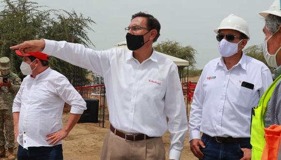 El presidente Martín Vizcarra habría incurrido en la infracción por decir que miembros de Acción Popular y APP le pidieron postergar elecciones. (Foto: Presidencia de la República)