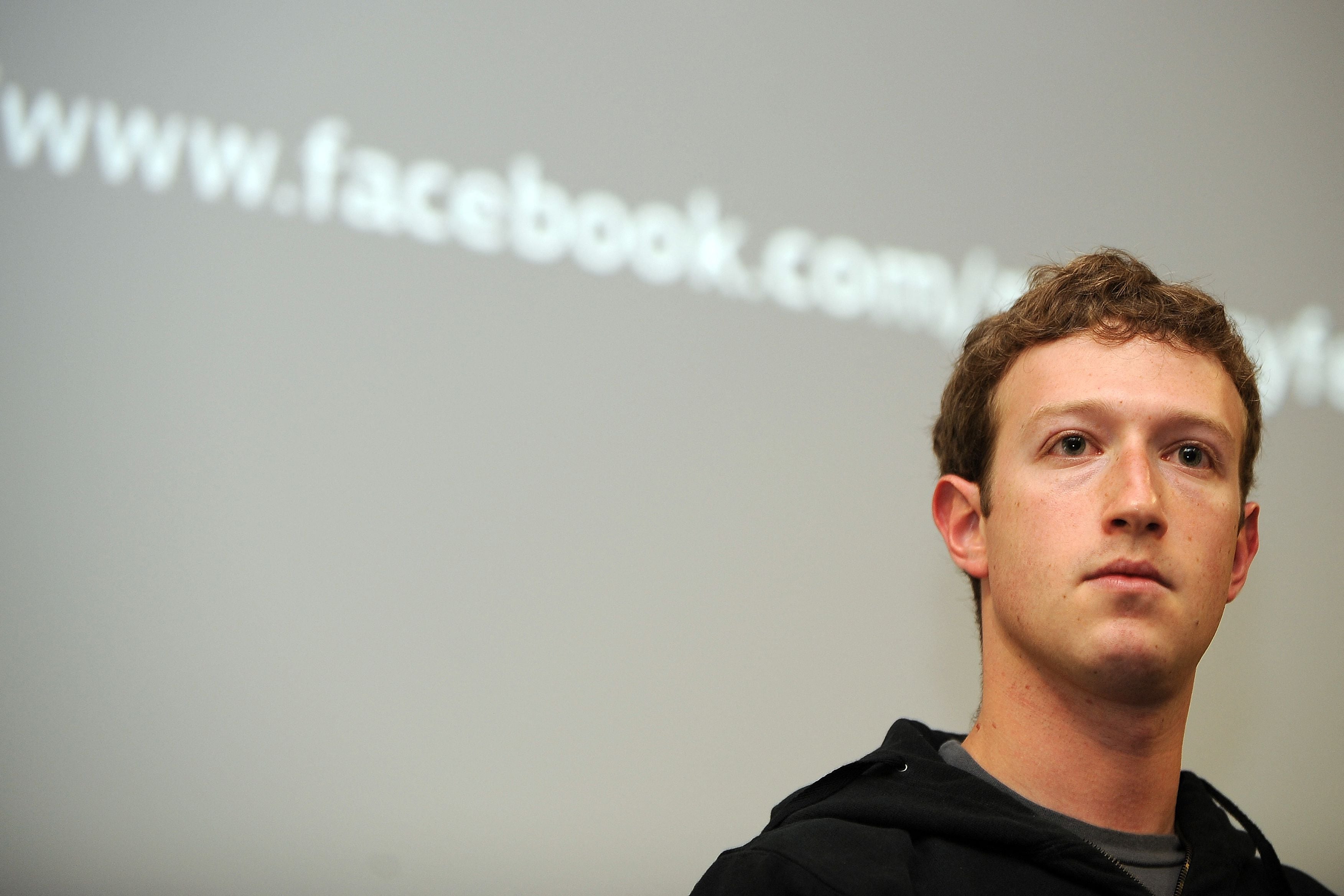Mark Zuckerberg, founder of Facebook (now Meta).