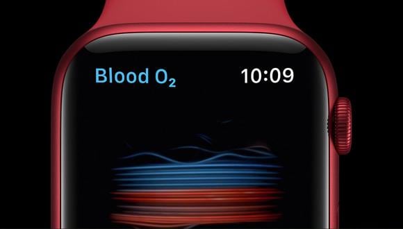 El Apple Watch Series 6 puede medir el nivel de oxígeno en la sangre casi tan bien como un oxímetro profesional.