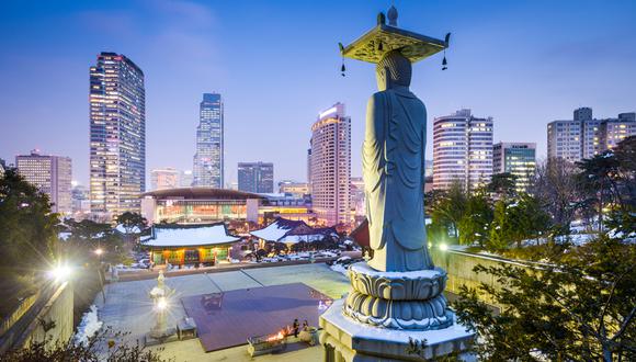 El país de Corea del Sur cuenta con una diversidad de atractivos, como templos, museos y parques. Foto: Shutterstock