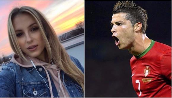 Katya Matetsky, modelo rusa de 22 años, aseguró que tuvo una cena con Cristiano Ronaldo. (Foto: Agencias).