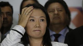 Keiko Fujimori considera "injusta" decisión que confirma su prisión preventiva