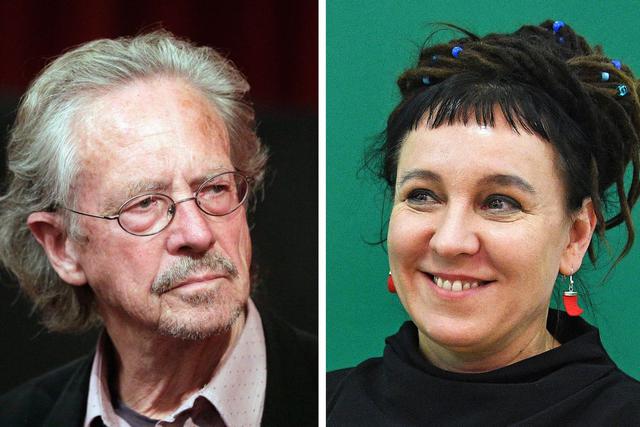 Handke y Tokarczuk, ambos europeos, se han hecho con el máximo galardón literario. (Foto: EFE)