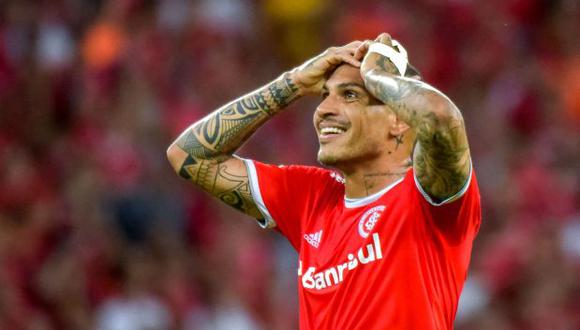 Paolo Guerrero, Fernando Pacheco, Kevin Quevedo y Alexander Lecaros militan en Internacional, Fluminense, Goiás y Botafogo, respectivamente. (Foto: AFP)