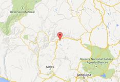 Arequipa: Sismo de 4,5 grados se produjo sin ser percibido