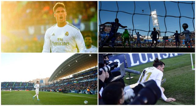 El festejo de Varane, las acciones de Bale y las 20 mejores postales del Real Madrid vs. Getafe por la Liga española. (Foto: AFP)