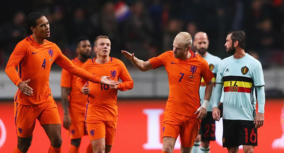 Holanda vs Bélgica se enfrentan EN VIVO y EN DIRECTO este miércoles 9 de noviembre a las 2:45 pm en el Amsterdam Arena, por amistoso internacional FIFA. (Foto: Getty Images)