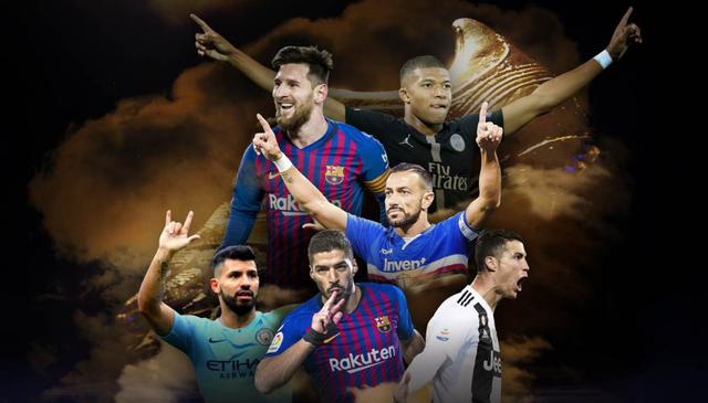 Bota de Oro 2018-2019: Messi, Mbappé, Cristiano y la reñida disputa por el galardón al máximo goleador. (Foto: AFP)