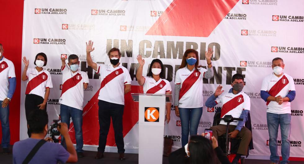 Neuhaus formó el equipo técnico que fue presentado el lunes 24 de mayo por Fuerza Popular. Fujimori suma así a nuevos rostros, tras haber hecho lo propio la semana anterior. (Foto: Alessandro Currarino | GEC)